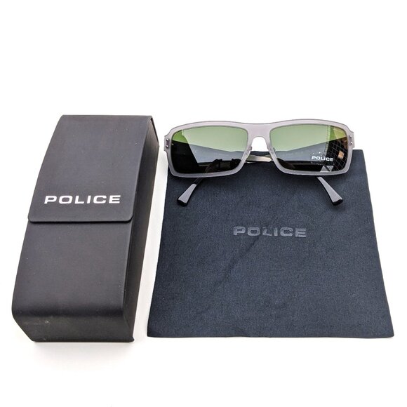 🕶️Made in Italy! Police S8449 Sunglasses 59/15 140ALT337🕶️